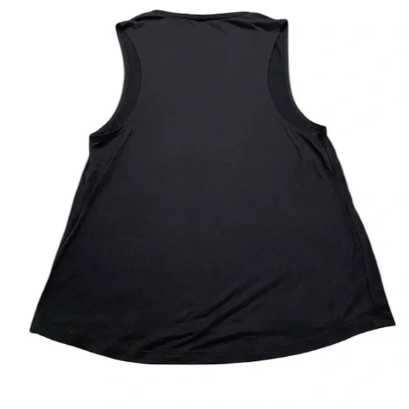 Metric Band Black Tank Top Sleeveless Rounded Neckline Size Large - Picture 2 of 5